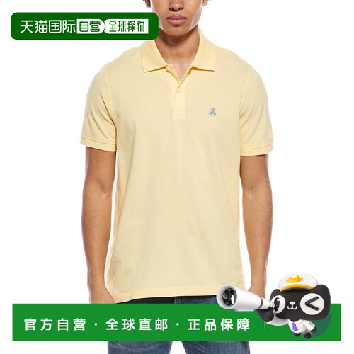 自营Brooks Brothers Slim Fit Polo Shirt - yellow 美国奥莱直
