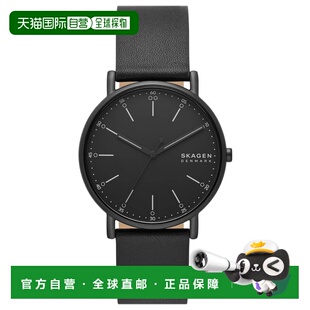 自营Skagen Men's Signatur Black Dial Watch - black 美国奥莱