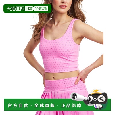 自营Roller Rabbit Sporty Hearts Izzy Tank - pink 美国奥莱直