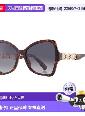 自营Moschino Sunglasses Butterfly Full Rim, Dark Havana Fram