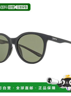 自营 Smith 女士偏光太阳镜 Bayside 003LZ 哑光黑色 54 毫米 - 0