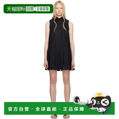 1h可退 香港直邮潮奢 Moncler 盟可睐 女士 黑色 Cotton & Silk S