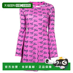 粉色和紫色 zinko性感露背迷你连衣裙 美国奥莱直 natasha 自营