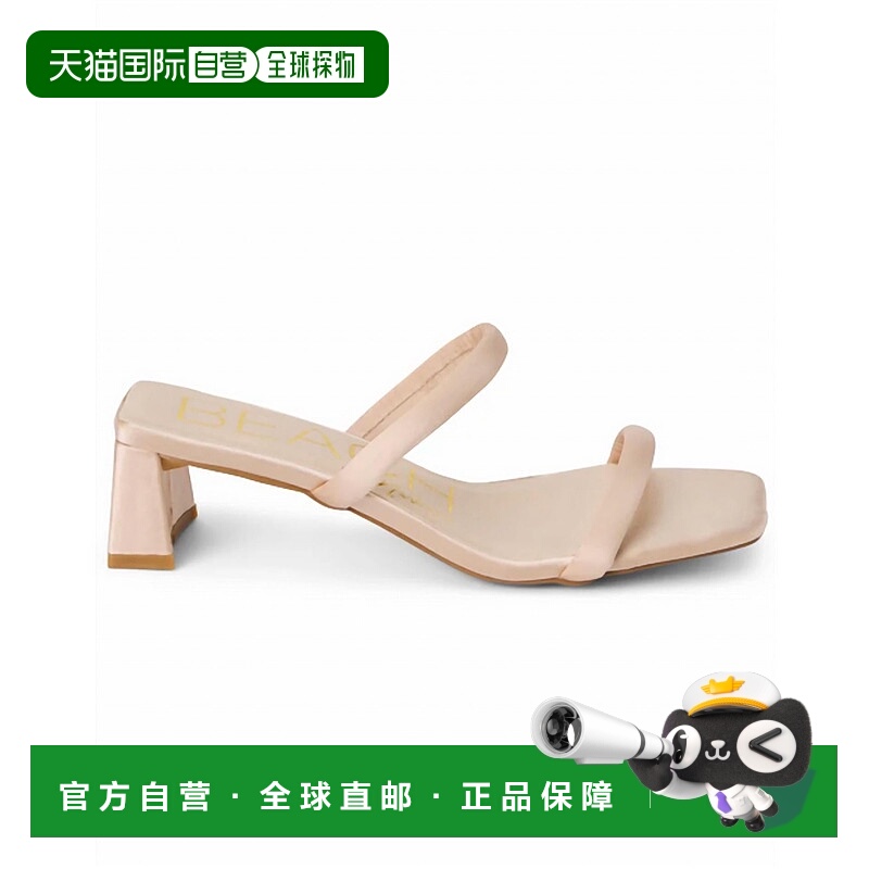 自营matisseWomen's Block Heel Dress Sandal In Beige - beige