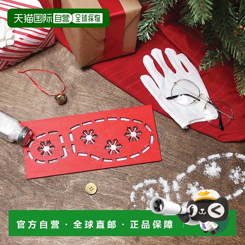 自营mud pie圣诞老人证据套件红色/白色-红色/白色 美国奥莱直发