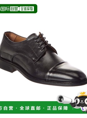 自营Bruno Magli Aydin Leather Oxford - black 美国奥莱直发