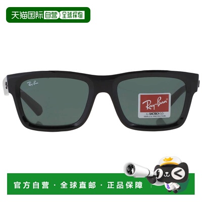 自营ray-banRay Ban Warren Bio Based Dark Green Classic Recta