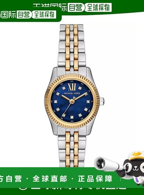 1h可退 【美国直邮】Michael Kors Lexington系列 女士三针双色不