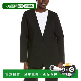 Neck Long Jacket 美国奥莱直发 自营EILEEN black FISHER