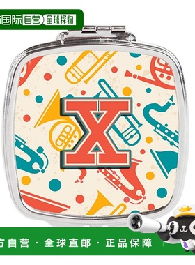 自营 Carolines Treasures CJ2001-XSCM 字母 X 复古青色橙正品