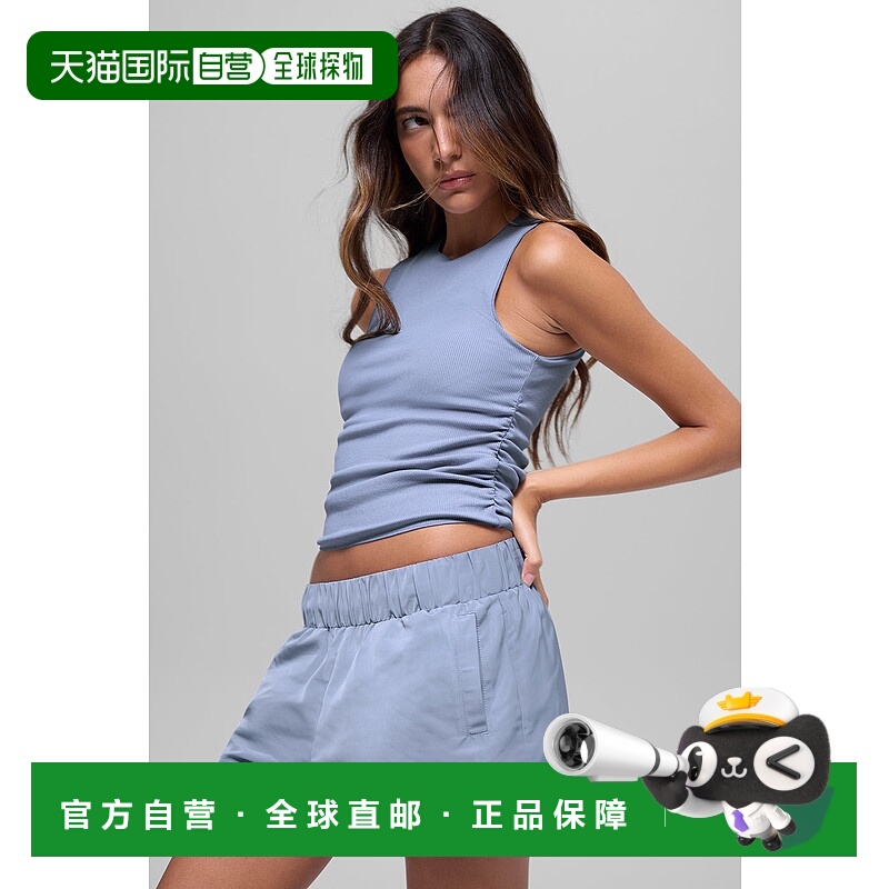 美国直邮Alo Yoga 罗纹 En Pointe 背心 - 冰霜灰文胸