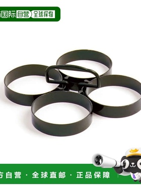 自营 Norpro 3.5 英寸不粘鸡蛋和薄饼环，4 件套 - 黑色 美国奥莱