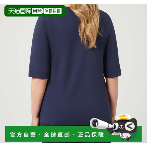 自营marina rinaldi弗吉尼亚-矢车菊蓝 美国奥莱直发