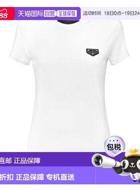 自营philipp pleinT-Shirt Sexy Pure Round Neck SS Iconic Plei