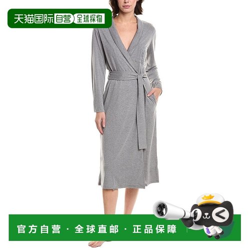 自营Natori Shangri La Robe - grey 美国奥莱直发睡袍
