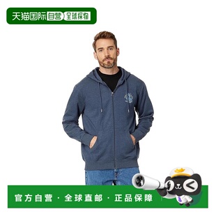 自营 Quiksilver Waterman Anchors Away男式蓝色经典全拉链FTS99