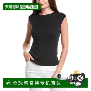 york拉斐特148纽约罗纹圆领丝绸混纺贝壳 自营 lafayette 148 new