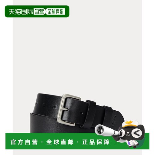 自营 Ralph Lauren 皮革滚轮扣腰带 [413368288]