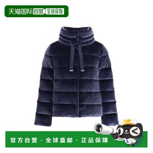 effect blue 自营Herno chenille Jacket Women Cotton Down