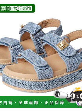 自营Women's Steve Madden Bigmona Sandal Blue Adjustable Stra