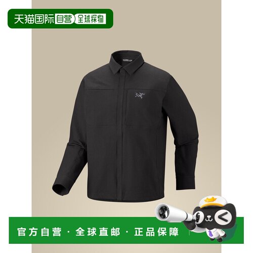 自营 始祖鸟Cronin Cotton男款抗磨棉纯色休闲衬衫