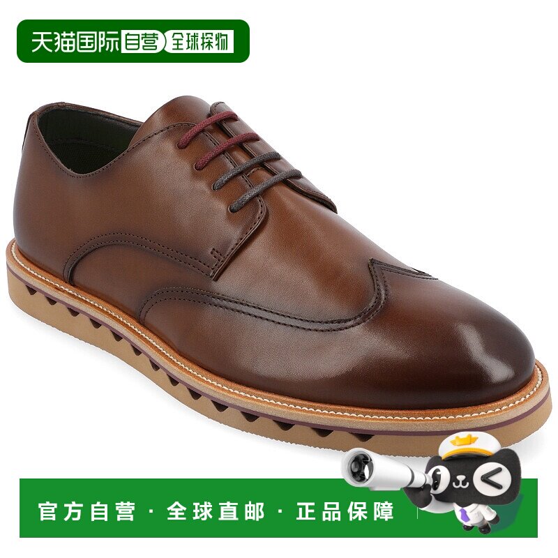 自营 vance co.Vance Evander Wingtip德比-棕色 美国奥莱直发