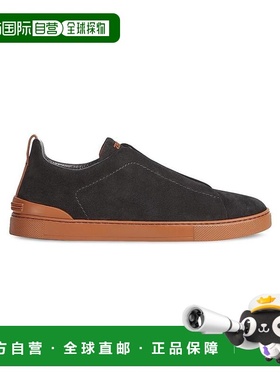 1h可退 【美国直邮】ZEGNA Triple Stitch 低帮运动鞋 男士时尚休