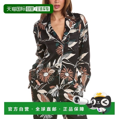 自营 equipment装备沙洛姆睡衣衬衫-黑色 美国奥莱直发