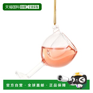 自营Cody Foster & Co. Glass of Wine Ornament - multicolor 美