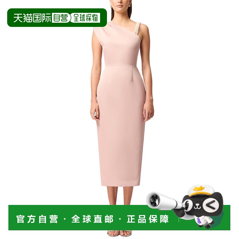 自营ELLIATT Camile Midi Dress - Tan 连衣裙性感美国奥莱直发图片