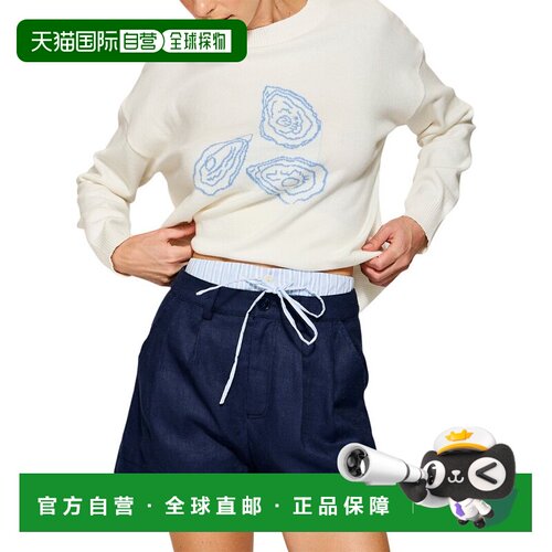 自营Line & Dot Eline Short - navy 美国奥莱直发