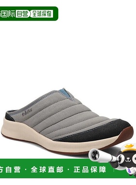 自营 Taos鞋履Right On Clogs女式美国11灰色蓝色滑套休闲鞋KHD70