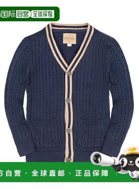 自营 hope & henryHope&Henry Cable爷爷开衫-蓝色 美国奥莱直发