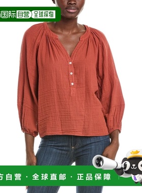 自营velvet by graham & spencerGraham&Spencer Top天鹅绒-橙色