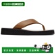 香港直邮潮奢 人字拖 The 女士 1h可退 Ginza Row 棕色 F1159L52C