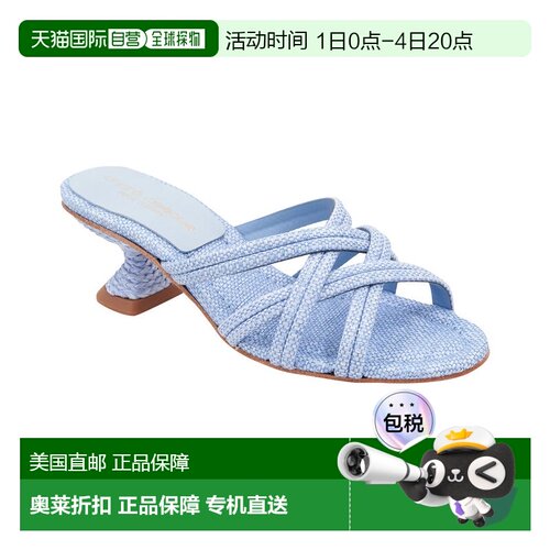 自营Andre Assous Polina Sandal - Blue凉鞋 单鞋美国直发奥莱