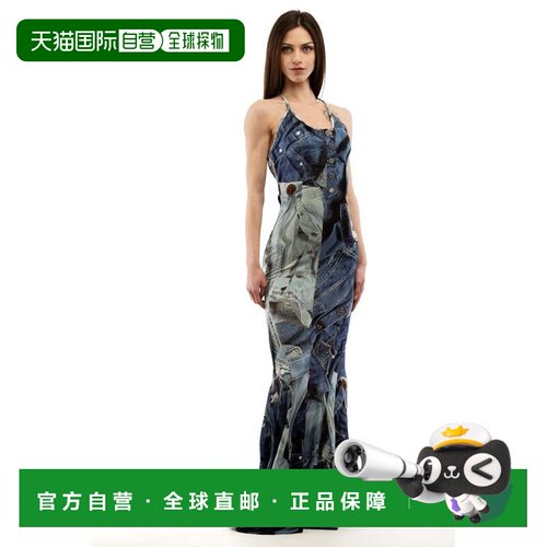 自营Moschino Viscose Casual Women's Dress - multicolor 美国