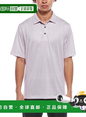 自营Cutter & Buck Pike Double Dot Print Stretch Polo Shirt -