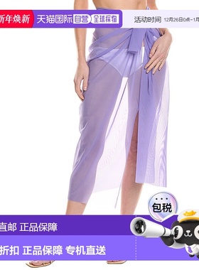 自营 Norma Kamali Ernie围巾-紫色 美国奥莱直发新款