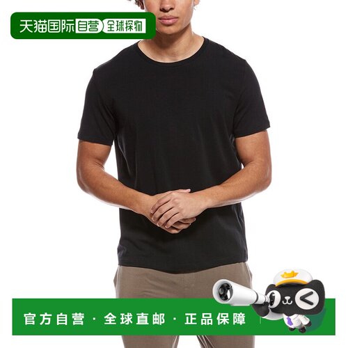 自营Tommy John Second Skin Modern Fit T-Shirt - black 美国奥