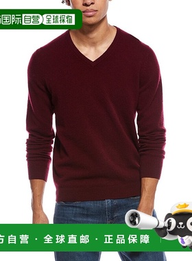 自营Mette Cashmere V-Neck Sweater - Red 毛衣美国直发奥莱