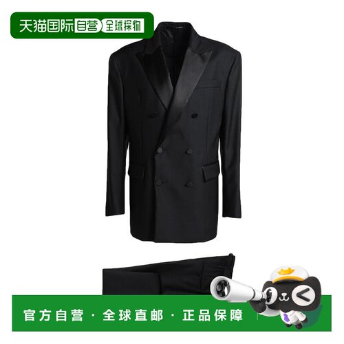 1h可退 【美国直邮】DSQUARED2 男士双排扣夹克套装 意大利制造 6