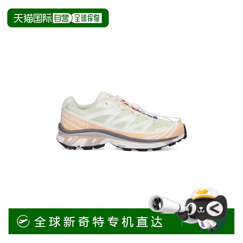 自营 salomon轻质网眼运动鞋，带抓地力鞋底-绿色 【美国奥莱】直