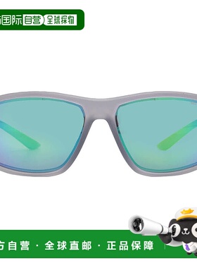 自营Nike Green Mirror Wrap Men's Sunglasses NIKE ADRENALINE