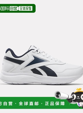 自营reebokWalk Ultra 7 DMX Max Wide 4E 鞋 - aha-白色/海军蓝/