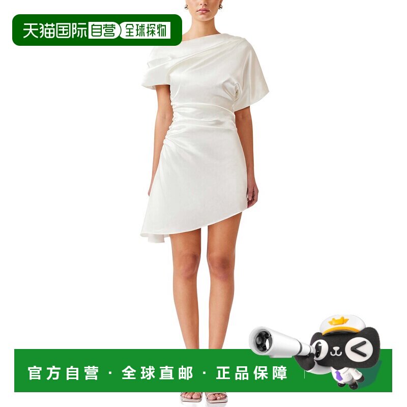 自营ELLIATT Ana Mini Dress - white 美国奥莱直发连衣裙