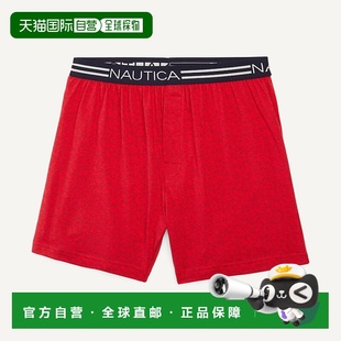 Waist Knit Boxers 自营Nautica coral Logo castaway 美 Mens