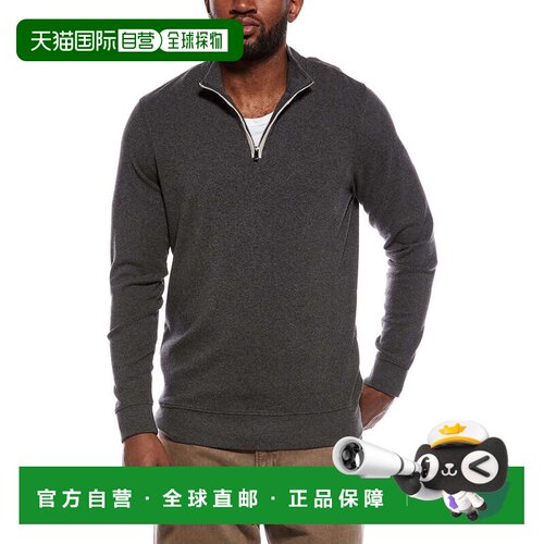 自营the normal brand普通品牌Puremeso周末季度拉链套头衫-灰色