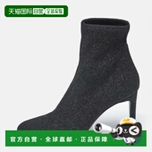 Zanotti Boots Black Knit 自营Giuseppe Ankle Glitter Fabric