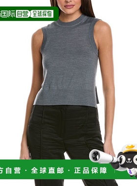 自营 3.1 Phillip Lim 羊毛混纺背心 - 灰色 美国奥莱直发